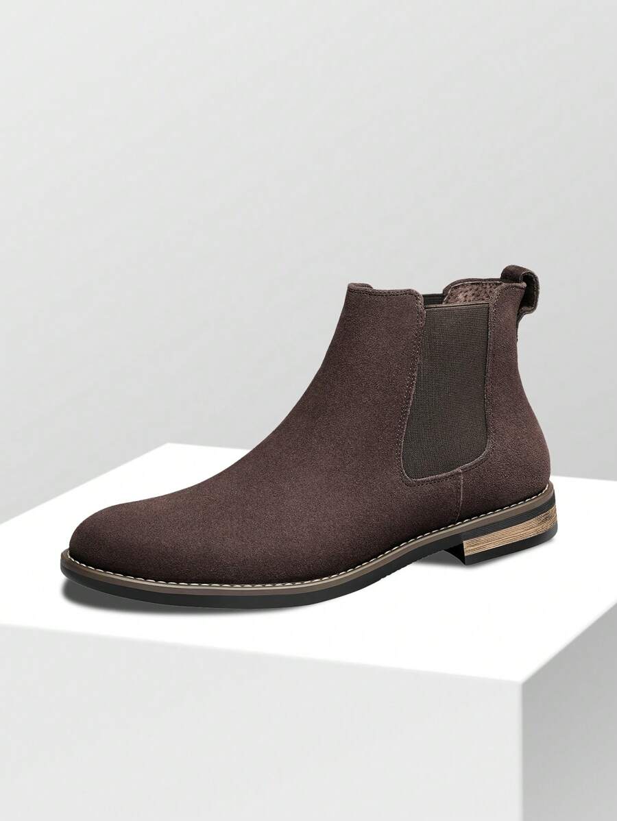 Soft Brown Ankle Boots - OutfitLondon