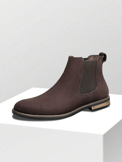 Soft Brown Ankle Boots - OutfitLondon