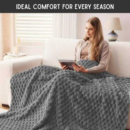 Plush Soft Fuzzy Throw Blanket
