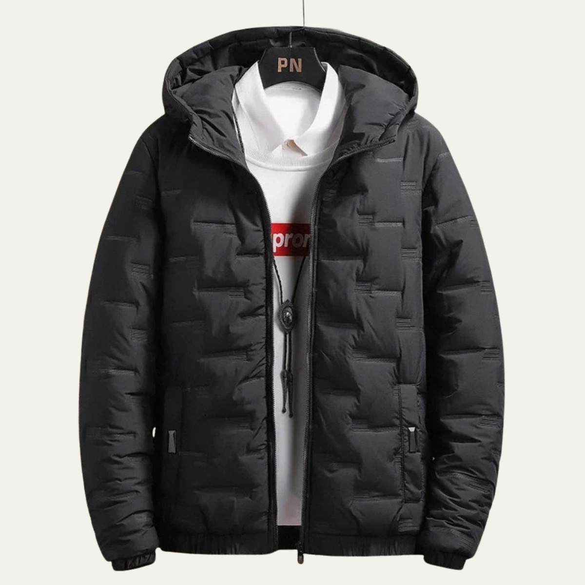 Insulated Men's Lightweight Padded Down Jacket