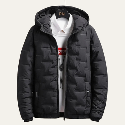 Insulated Men's Lightweight Padded Down Jacket
