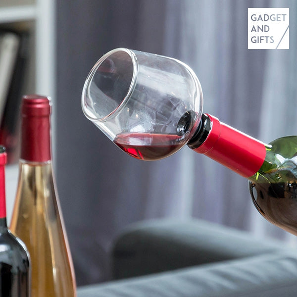 Wine Glass Bottle Top Elegant Cup