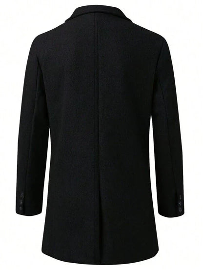 Warm Waterproof Long Coat for Men