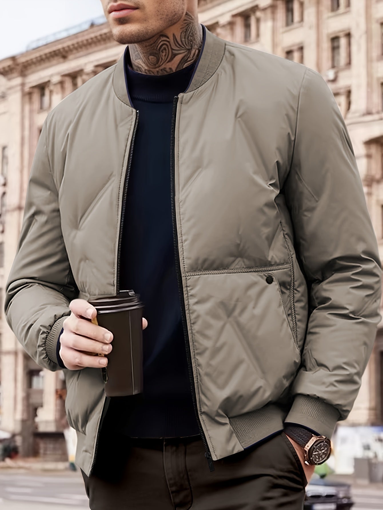 Thermal Insulated Down Jacket for Men