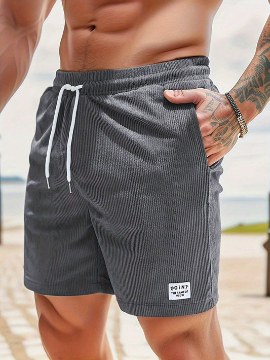 Men's Comfortable Stretch Corduroy Shorts - OutfitLondon
