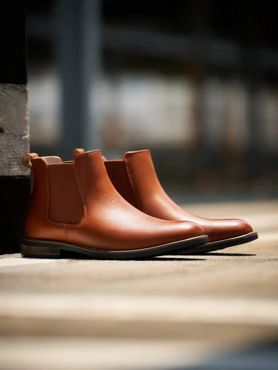 Soft Brown Ankle Boots