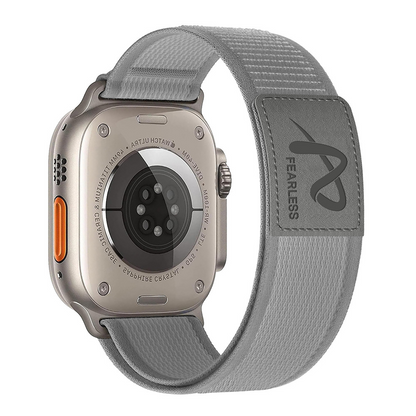 Strong Adjustable Strap for Apple Watch with Leather Accent