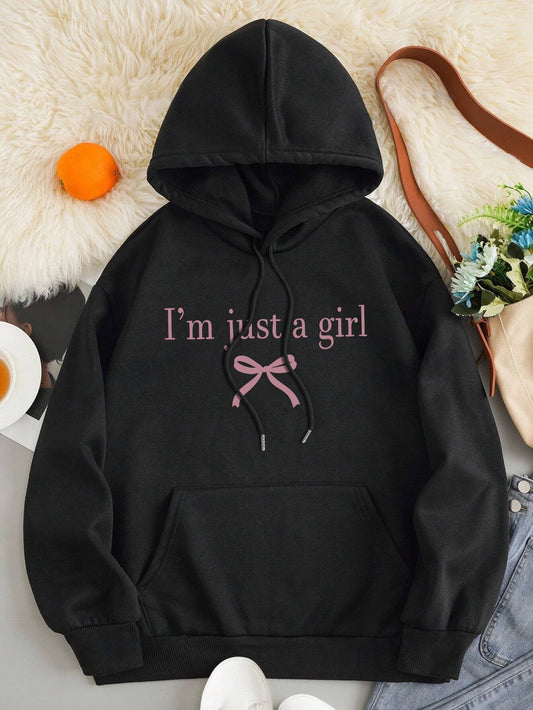 Relaxed Fit Ladies Graphic Sweatshirt - OutfitLondon
