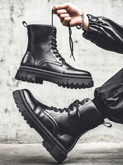 Supportive Ankle High Orthopedic Boots with Side Zipper