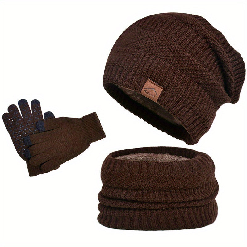 Cozy Mens 3 Piece Winter Set