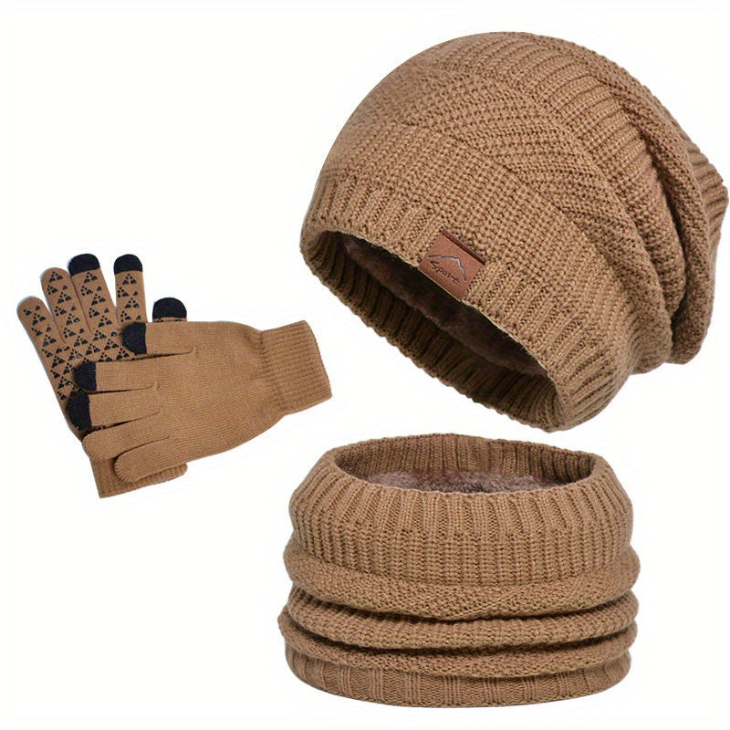 Cozy Mens 3 Piece Winter Set - OutfitLondon