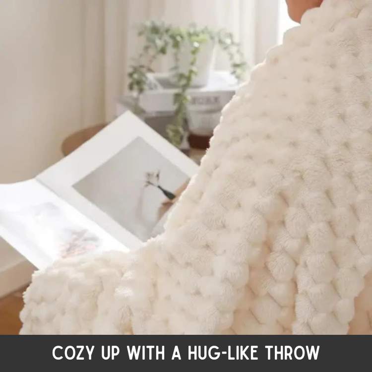 Plush Soft Fuzzy Throw Blanket