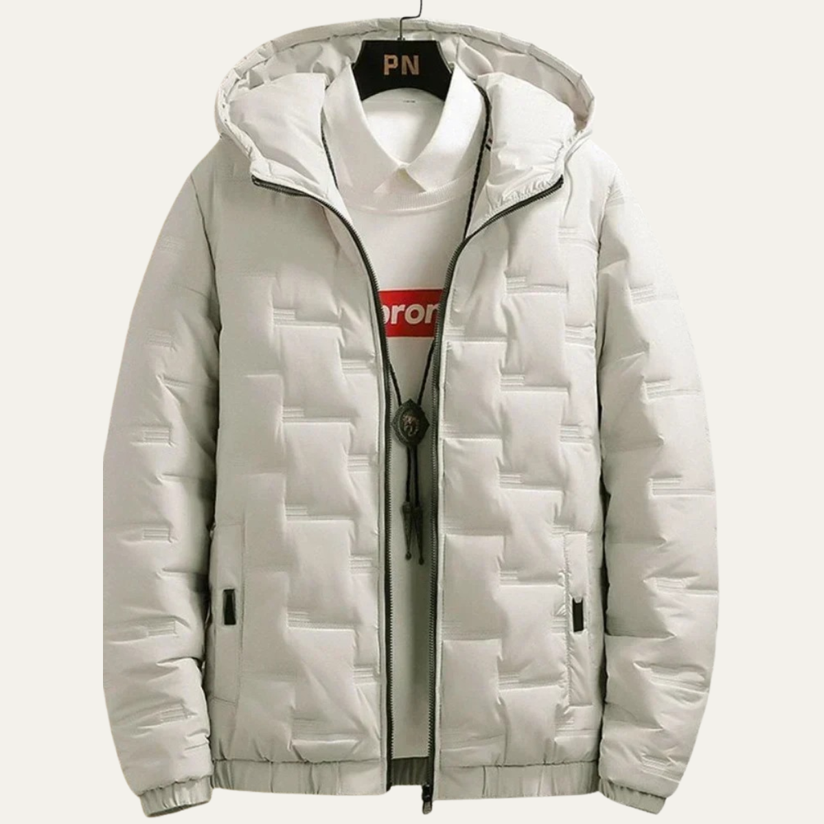 Insulated Men's Lightweight Padded Down Jacket