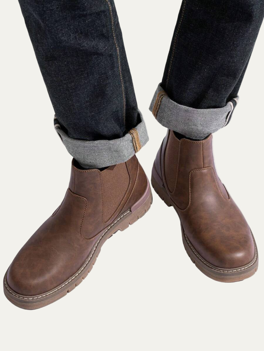 Tough Waterproof Ankle Chelsea Boots