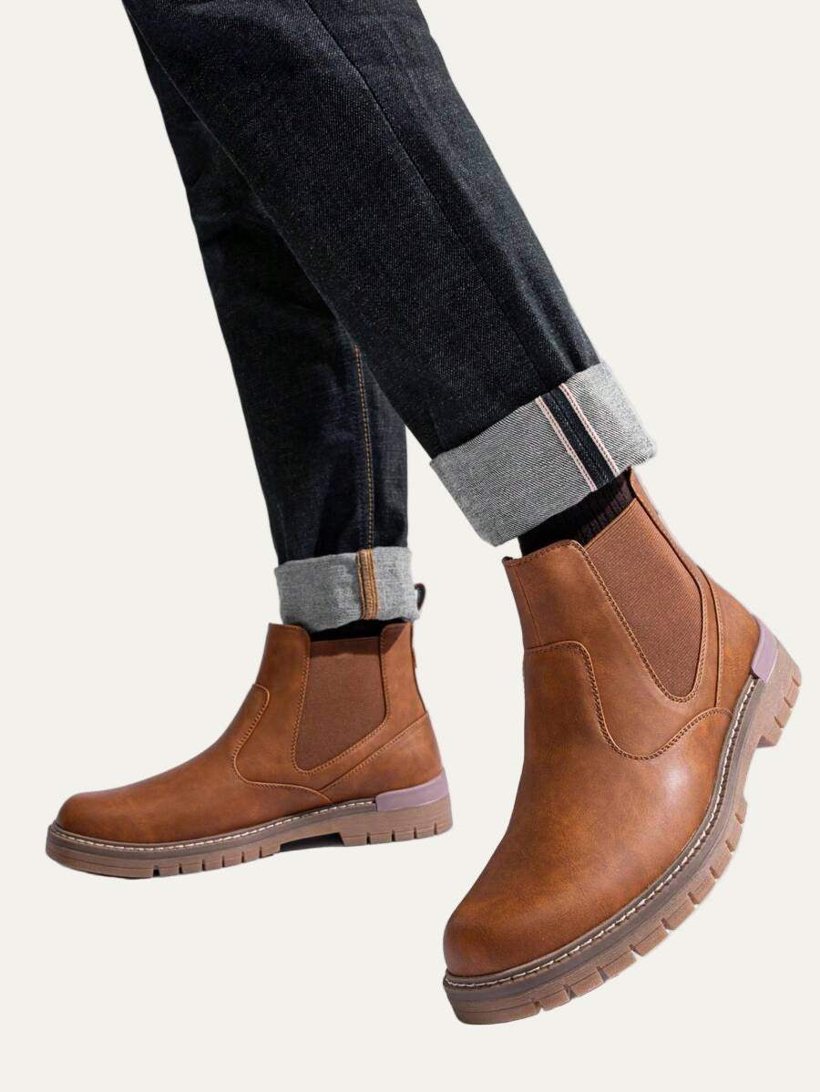 Tough Waterproof Ankle Chelsea Boots