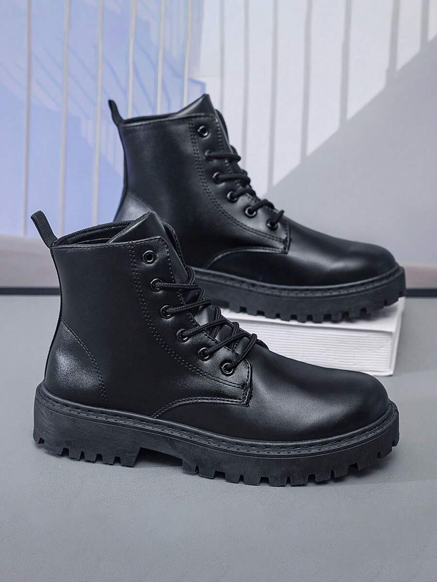 Supportive Ankle High Orthopedic Boots with Side Zipper