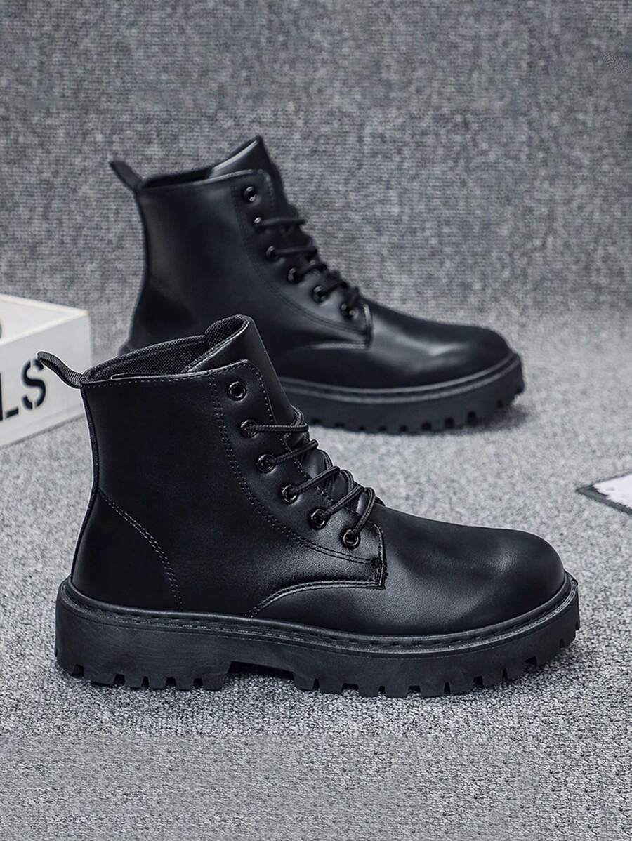 Supportive Ankle High Orthopedic Boots with Side Zipper