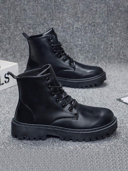 Supportive Ankle High Orthopedic Boots with Side Zipper