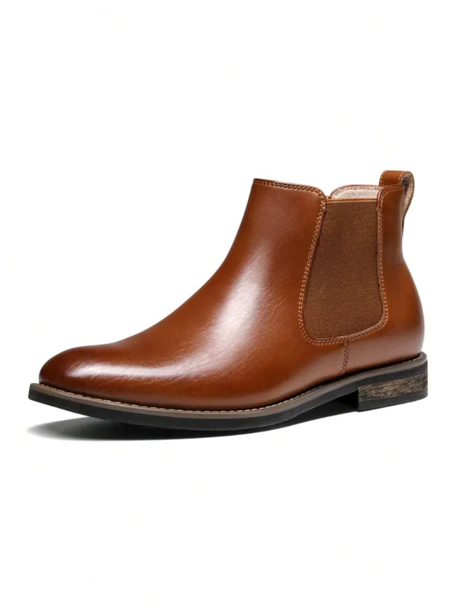 Men's Tough Everyday Ankle Boots with Thick Sole