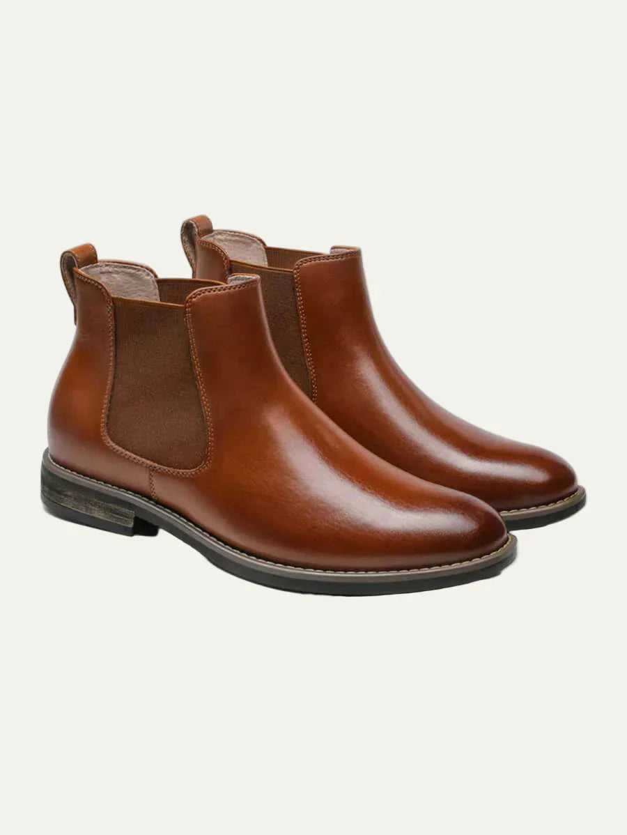 Men's Tough Everyday Ankle Boots with Thick Sole