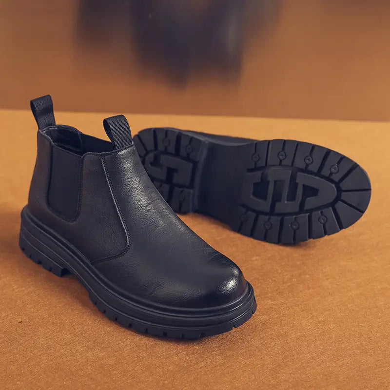 Men's Premium Leather Ankle Boots