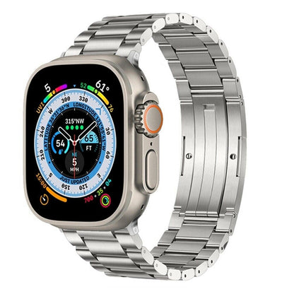 Strong Stainless Steel Band for Apple Watch Daily Wear - OutfitLondon