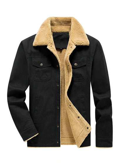 Warm Parka Jacket Khaki