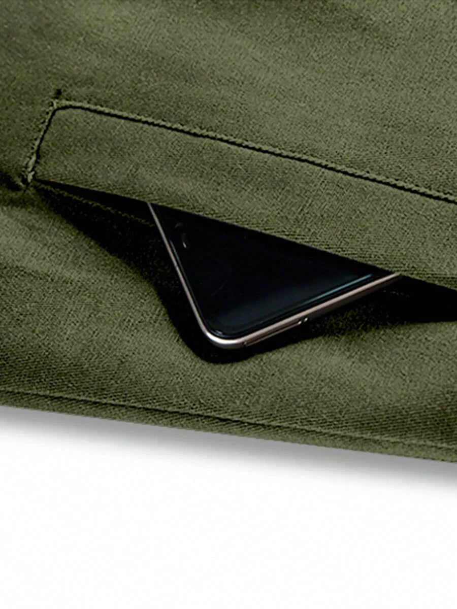 Warm Parka Jacket Khaki