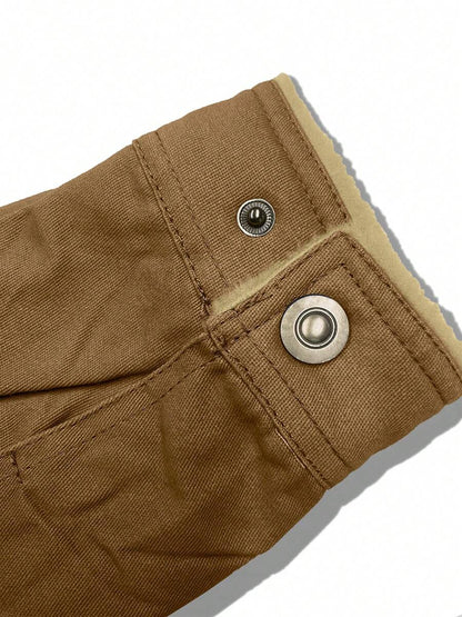 Warm Parka Jacket Khaki