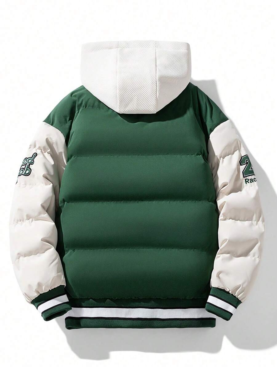 Fashionable Hoodie Winter Jacket