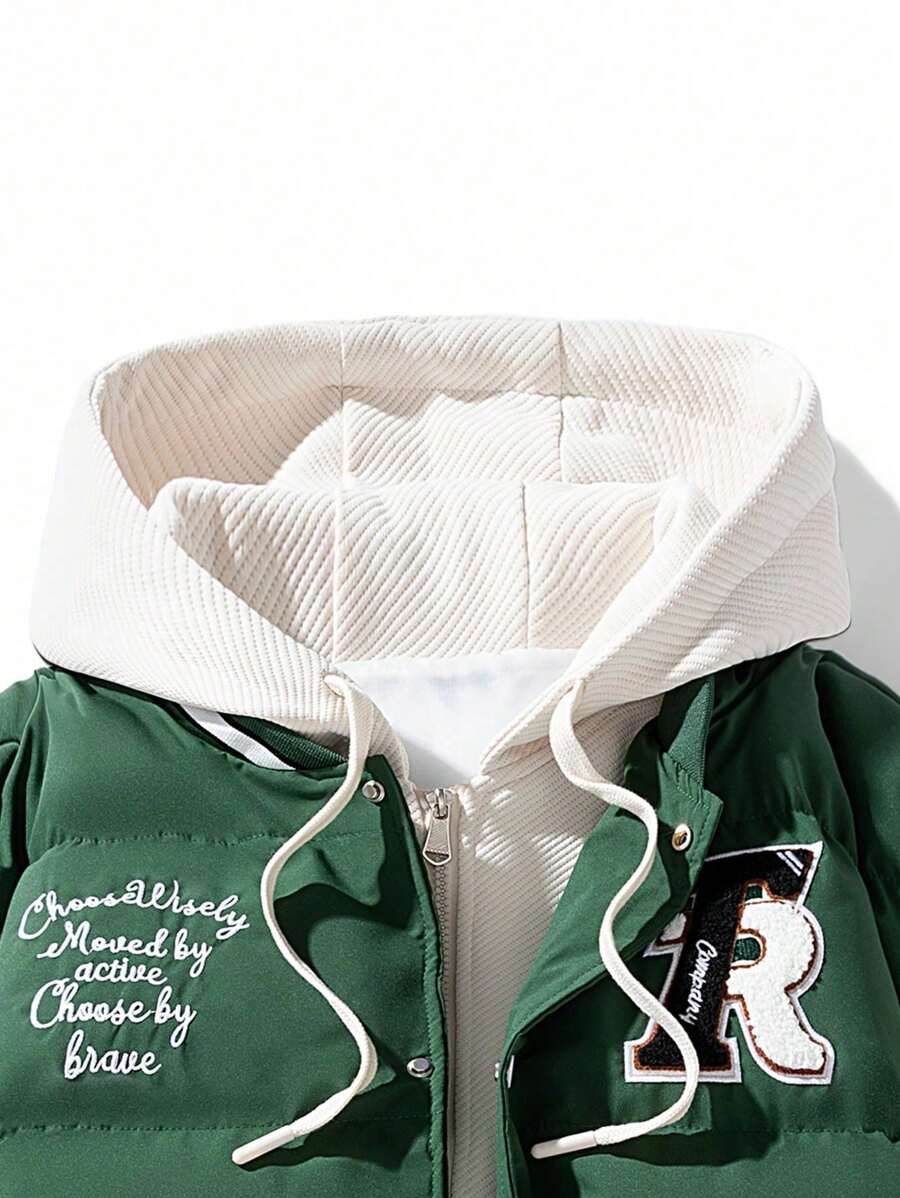 Fashionable Hoodie Winter Jacket