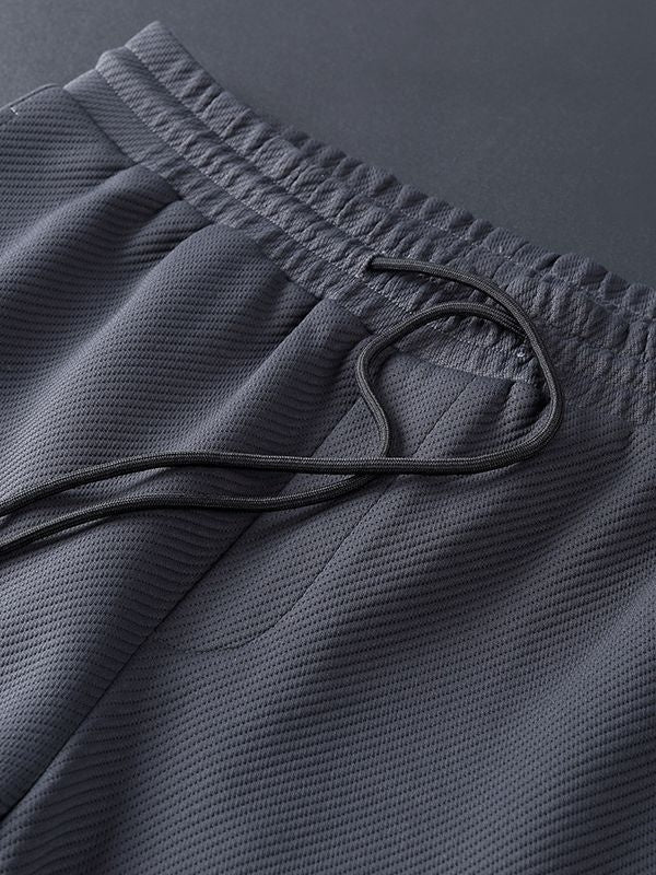 Men's Casual Zipper Jacket and Trousers Two-Piece Set
