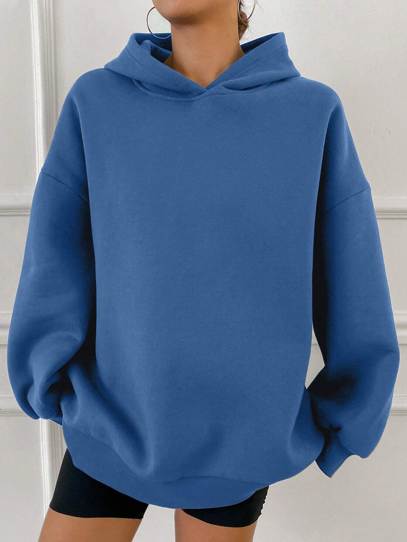 Cozy Women's Fleece Hoodie – Casual Oversized Sweatshirt - OutfitLondon
