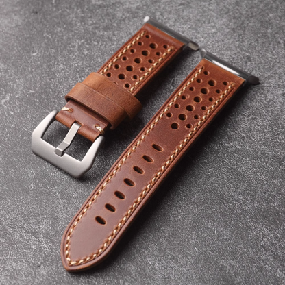 Premium Genuine Leather Watch Band for Samsung Ultra