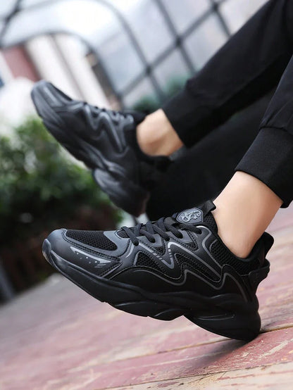 Airy Thick Sole Beige Sneakers