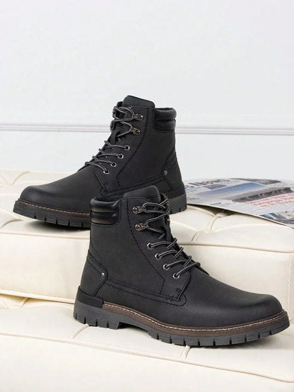 Comfortable Trekking Boots with Side Zipper