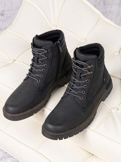 Comfortable Trekking Boots with Side Zipper