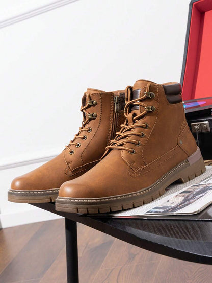 Comfortable Trekking Boots with Side Zipper