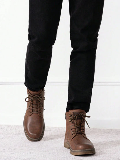 Comfortable Trekking Boots with Side Zipper