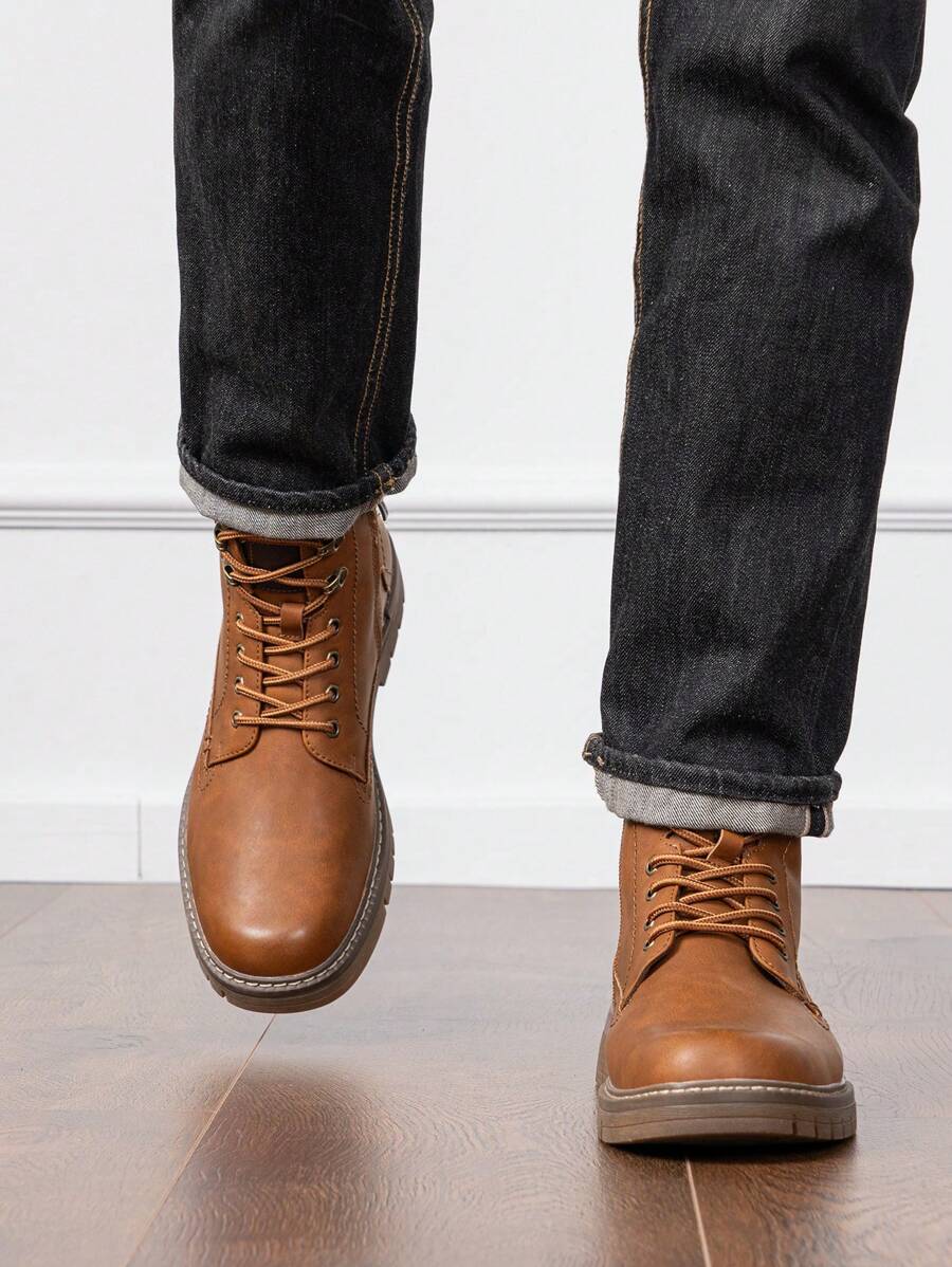 Comfortable Trekking Boots with Side Zipper