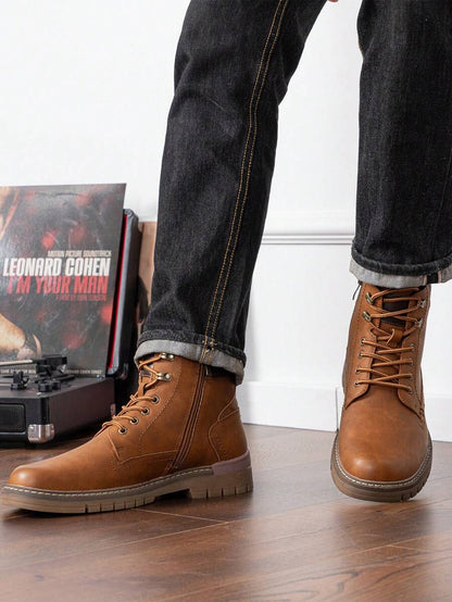 Comfortable Trekking Boots with Side Zipper