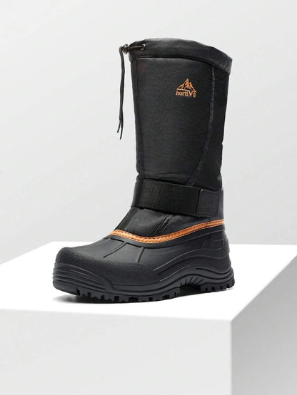 Insulated Snow Boots for Women Black - OutfitLondon