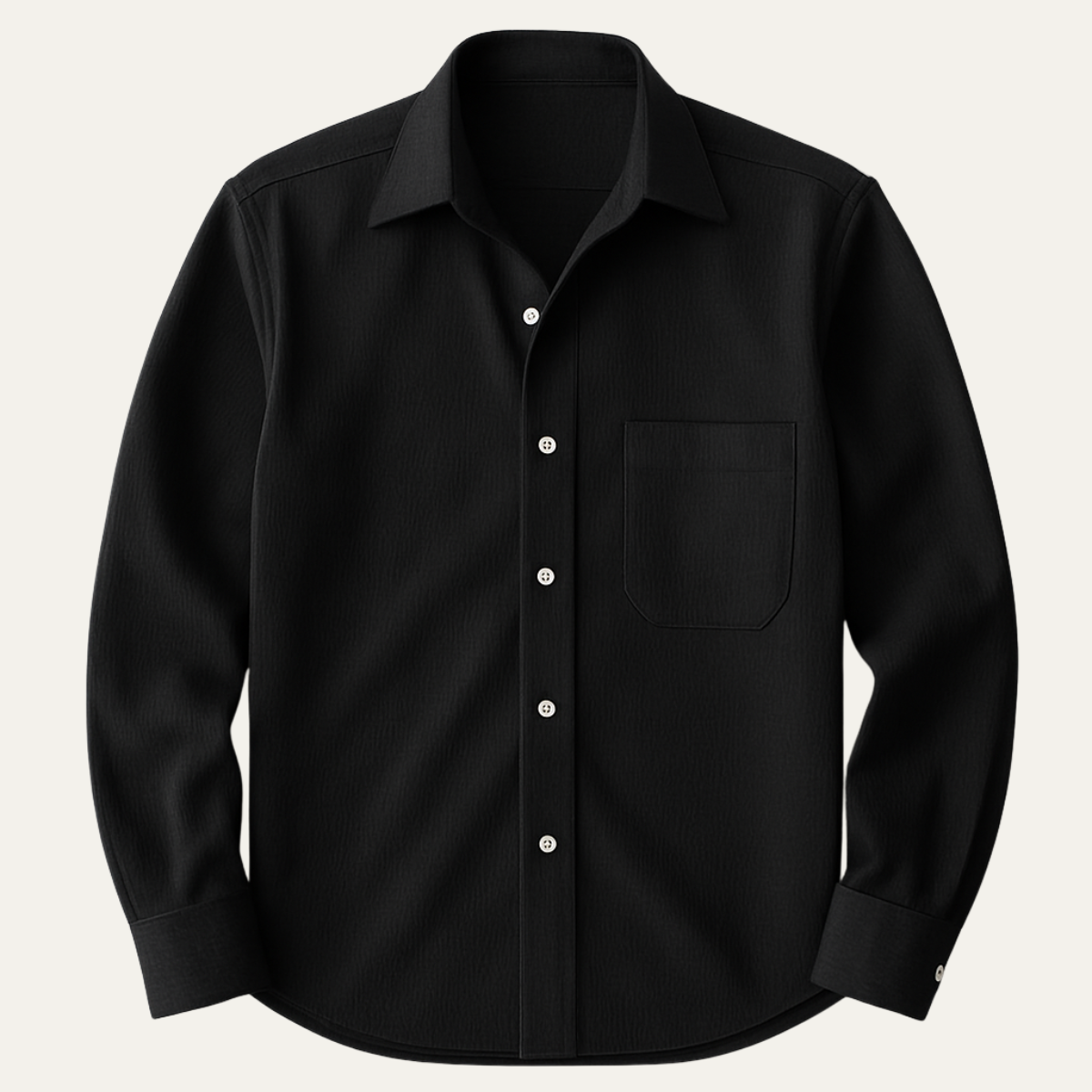 Classic Fit Italian Mens Dress Shirt - Business Casual Style - OutfitLondon