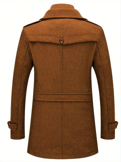 Classic Gray Wool Office Jacket