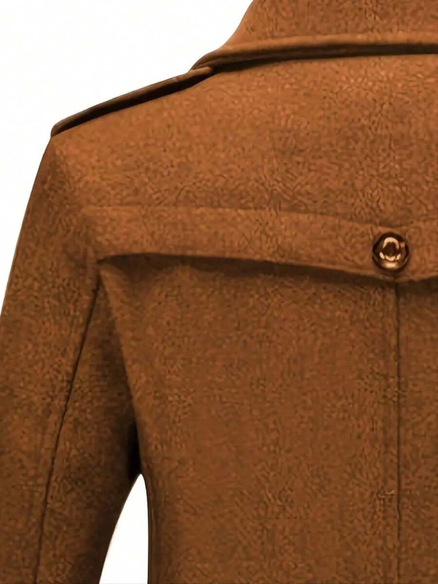 Classic Gray Wool Office Jacket
