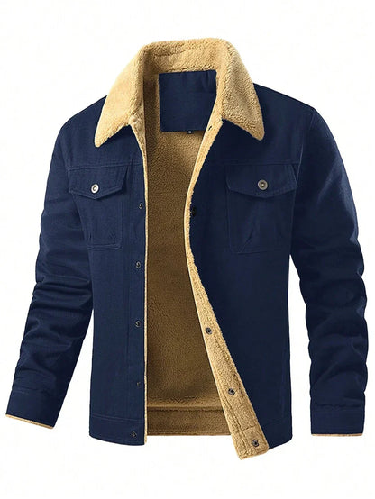 Warm Parka Jacket Khaki