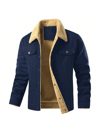 Warm Parka Jacket Khaki
