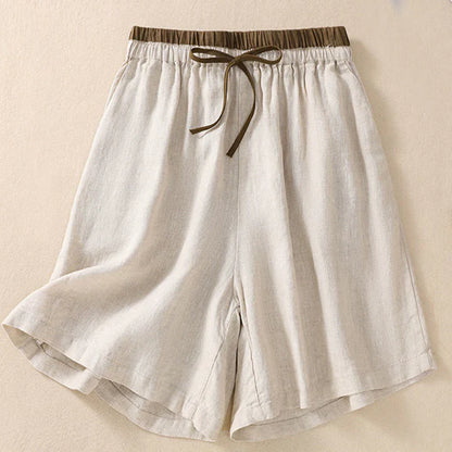 Comfortable Drawstring Waist Casual Shorts - OutfitLondon