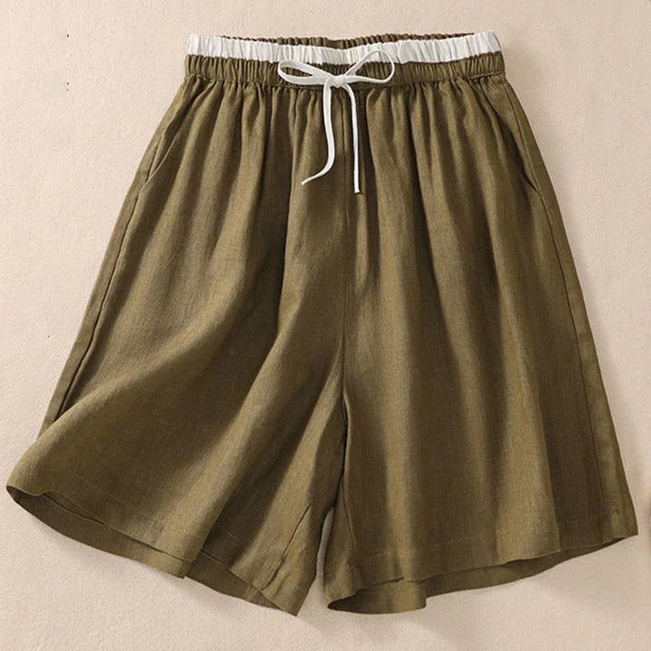 Comfortable Drawstring Waist Casual Shorts