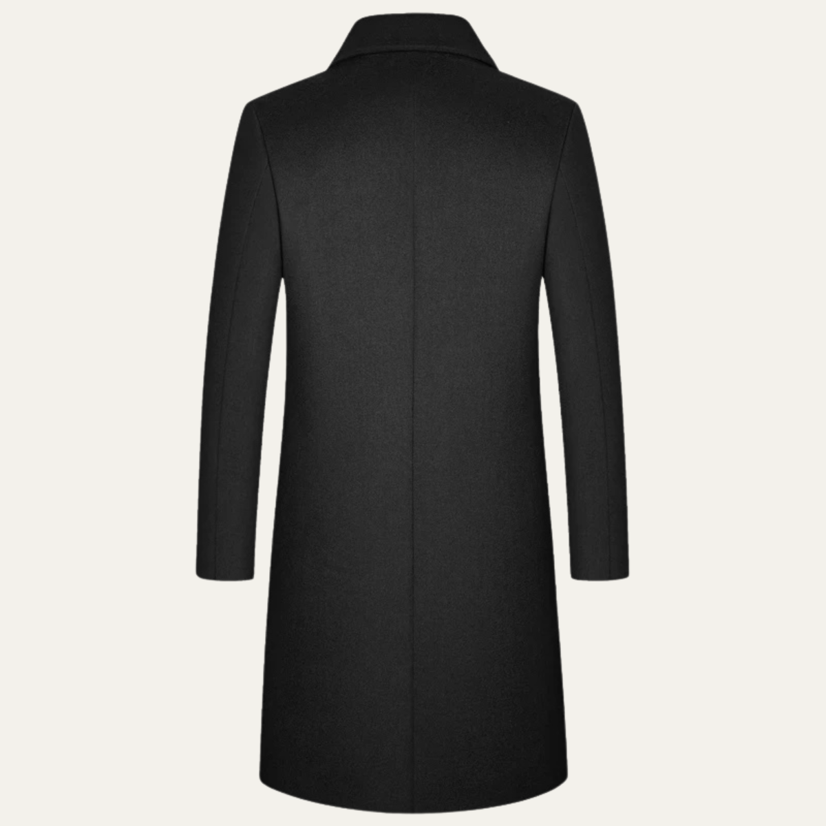 Classic Mens Long Wool Coat